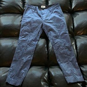 Anthropologie Essential Slim Pants Blue Size:6